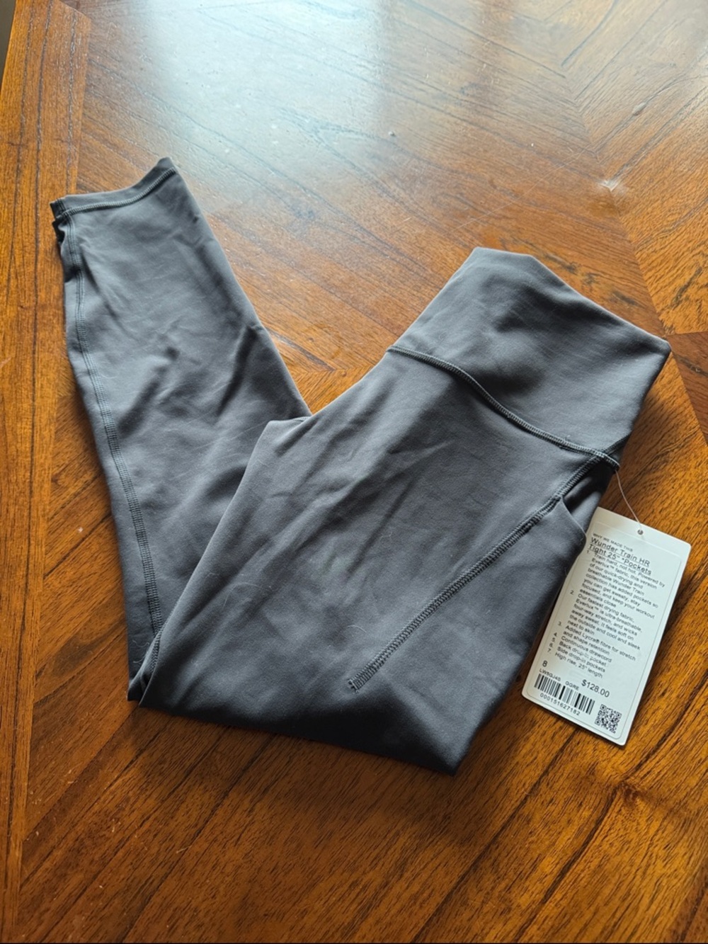 lululemon athletica wunder under HR tight in Graphite Gray